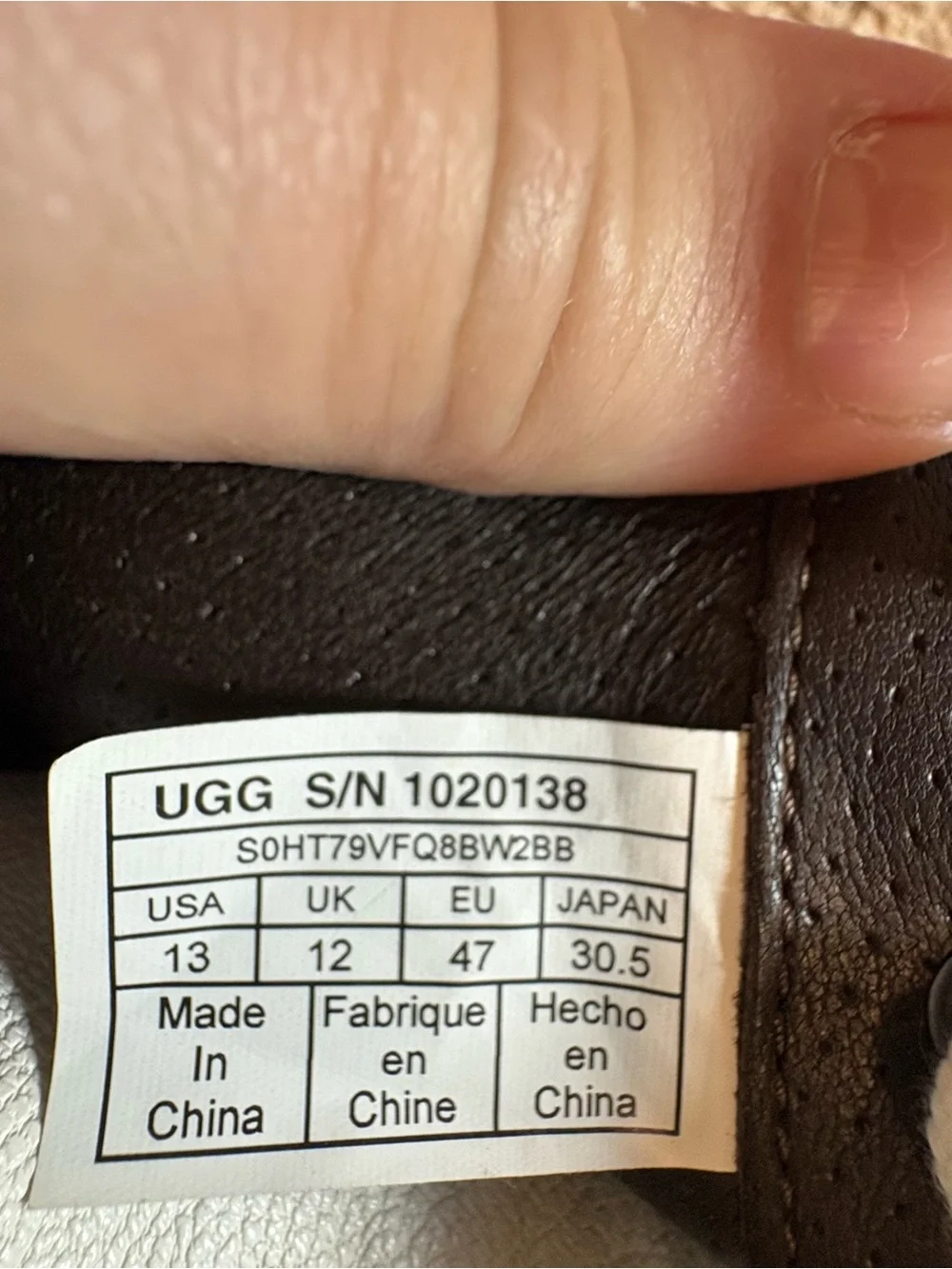 UGG Cream Leather High-Top Sneakers with Fringe